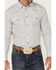 Image #3 - Moonshine Spirit Men's Route 95 Mini Floral Print Long Sleeve Snap Western Shirt, White, hi-res