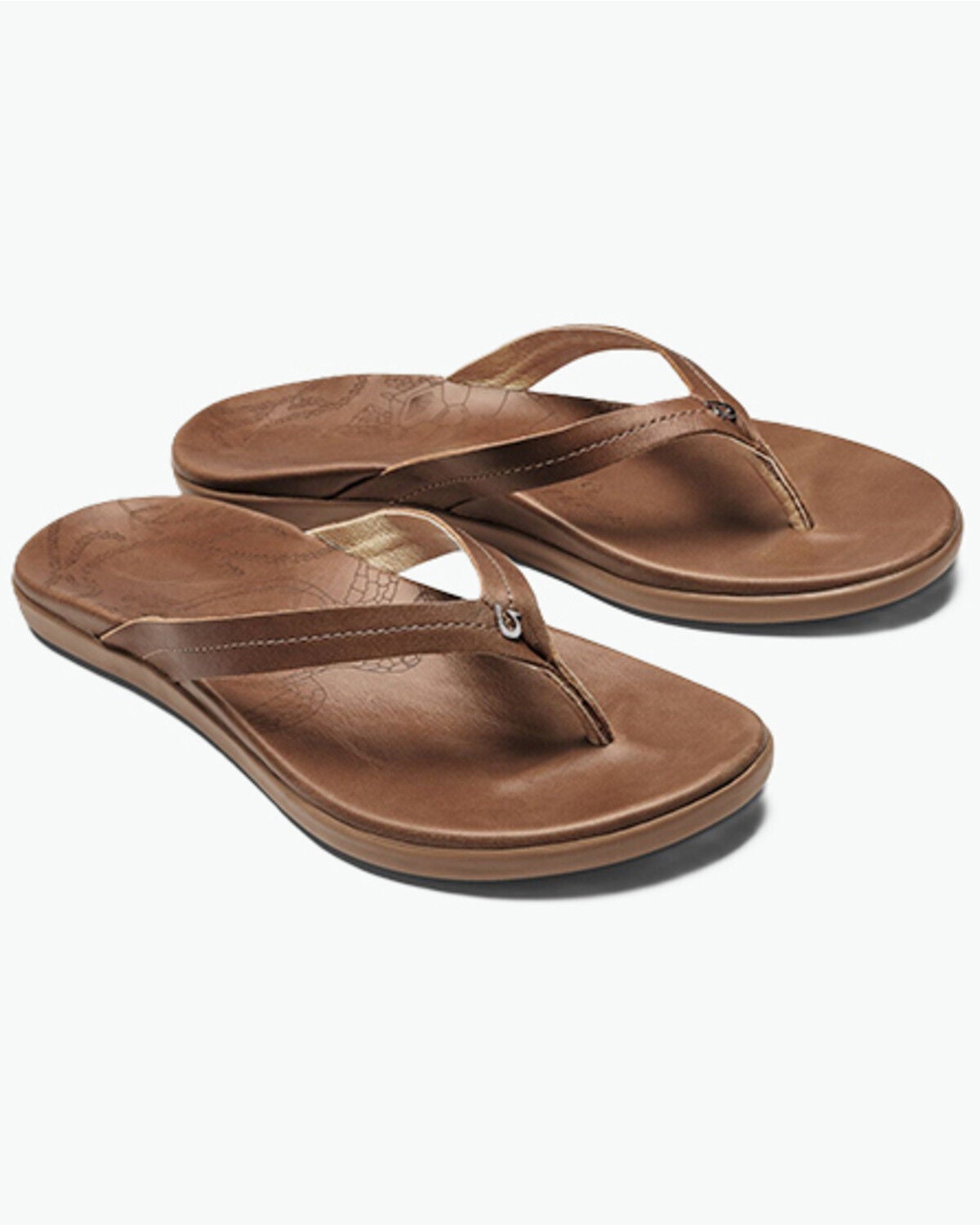 OluKai Women's Honu Sandals, Tan, hi-res