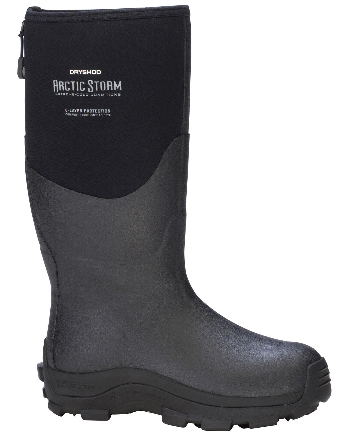 Image #2 - Dryshod Men's Arctic Storm Winter Work Boots, Black, hi-res