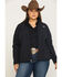 Image #1 - Ariat Women's Softshell Team Jacket  - Plus, Black, hi-res