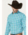 Image #2 - Wrangler Men's Assorted Riata Plaid Print Long Sleeve Button-Down Western Shirt, Multi, hi-res