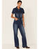 Idyllwind Women's Bluebird Denim Jumpsuit , Dark Blue, hi-res