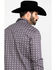 Rock & Roll Denim Men's FR Printed Floral Twill Long Sleeve Work Shirt , Charcoal, hi-res