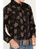 Image #3 - Rock & Roll Denim Boys' Dale Brisby Flame Steer Head Long Sleeve Snap Western Shirt, Black, hi-res