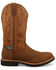 Image #2 - Twisted X Men's 12" Western Work Boots - Nano Toe , Taupe, hi-res