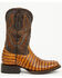 Image #2 - Cody James Men's Badlands Caiman Print Western Boots - Broad Square Toe, Tan, hi-res