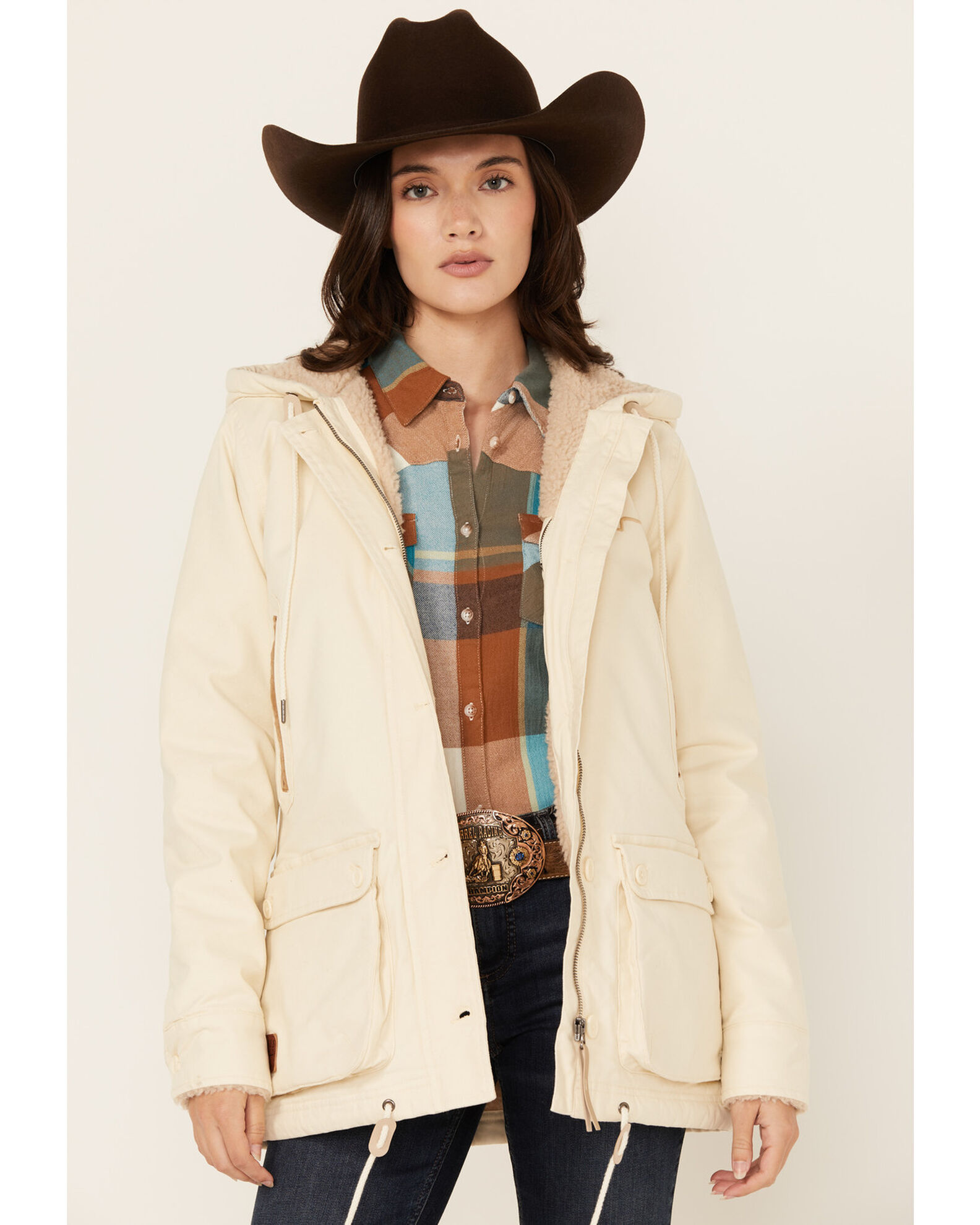 Kimes Ranch Women s Awa Sherpa Lined Jacket Sheplers