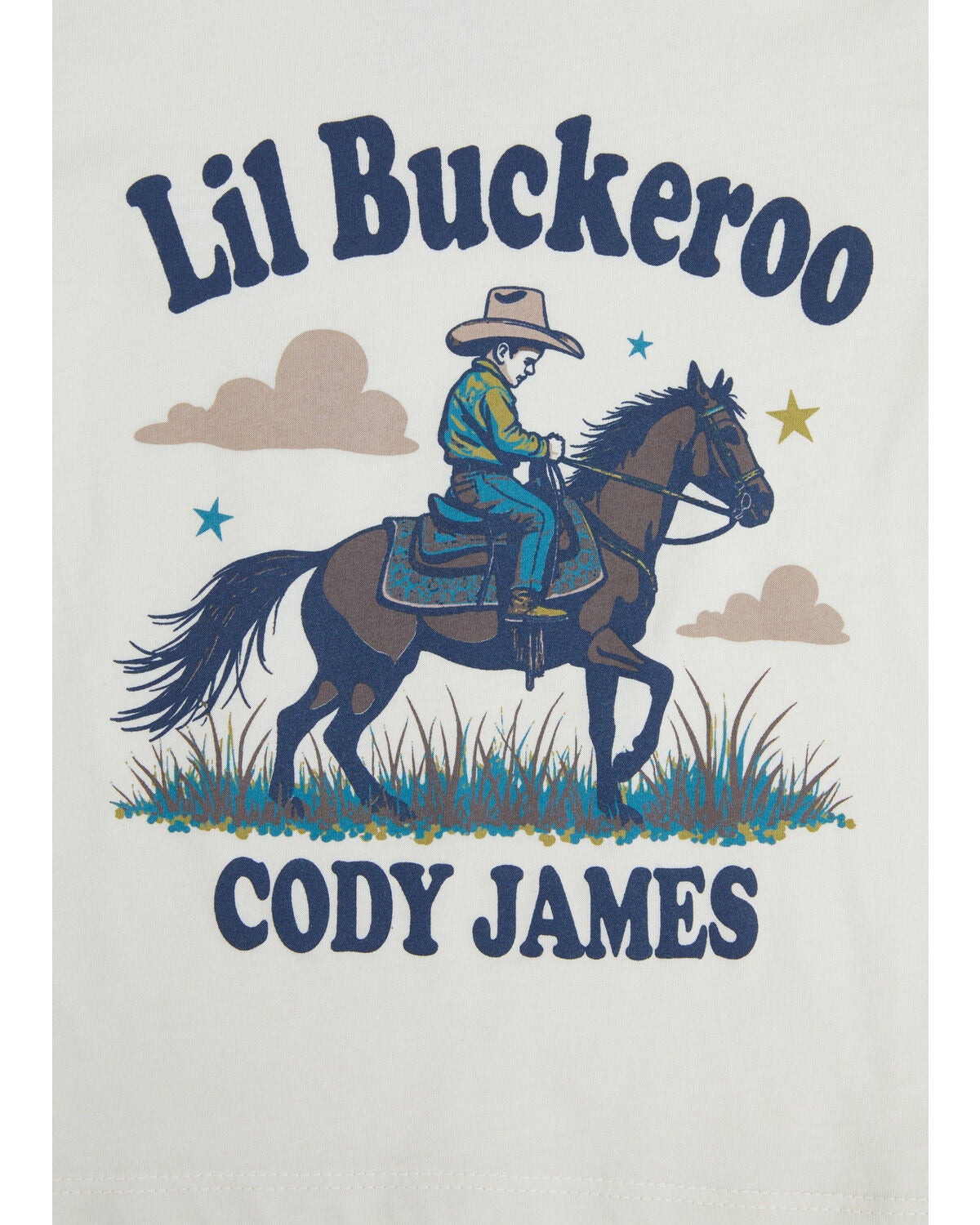 Image #2 - Cody James Toddler Boys' Lil Buckaroo Short Sleeve Graphic T-Shirt, Natural, hi-res