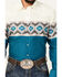 Image #3 - Roper Men's Vintage Southwestern Print Long Sleeve Snap Western Shirt , Blue, hi-res