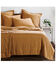 Image #1 - HiEnd Accents Terracotta Stonewashed Cotton Canvas King Coverlet Set  , No Color, hi-res