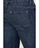 Image #4 - Hawx Men's FR Sheridan Dark Wash Straight Stretch Denim Jeans, Indigo, hi-res