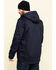 Image #2 - Hawx Men's FR Duck Hooded Work Jacket , Navy, hi-res