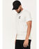 Brixton Men's Alpha Square Logo Graphic T-Shirt, Silver, hi-res