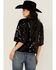 Image #4 - Mainstrip Women's Disco Cowgirl Sequins Short Sleeve Graphic Tee, Black, hi-res