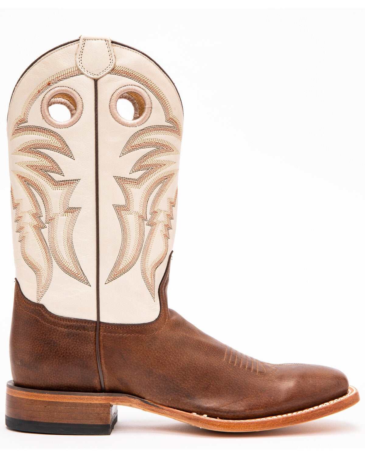 Cody James Men's Full-Grain Leather Western Boots - Wide Square Toe