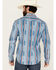 Image #4 - Kimes Ranch Men's Marfa Novelty Striped Long Sleeve Button-Down Western Shirt , Blue, hi-res