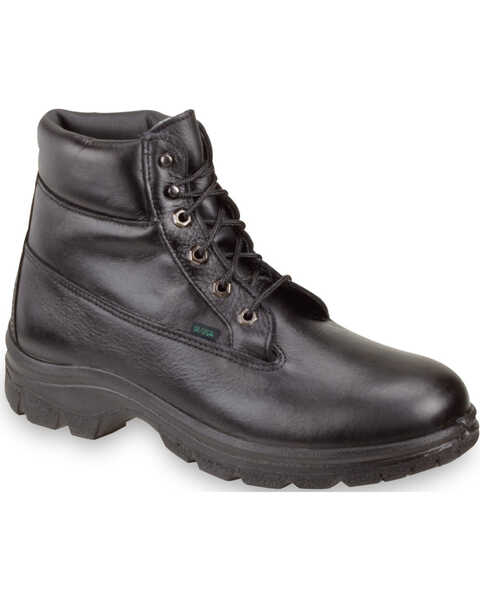 Image #1 - Thorogood Men's 6" Waterproof & Insulated Postal Certified Sport Boots, Black, hi-res
