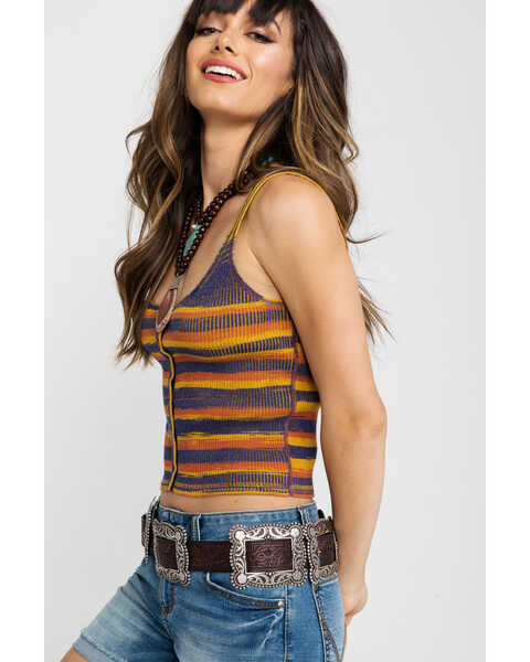 Image #3 - Shyanne Women's Cropped Sweater Tank Top , , hi-res