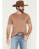Image #2 - Sendero Provisions Men's No Luck Short Sleeve Graphic T-Shirt, Lt Brown, hi-res