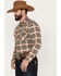 Image #2 - Pendleton Men's Wyatt Long Sleeve Snap Western Shirt, , hi-res