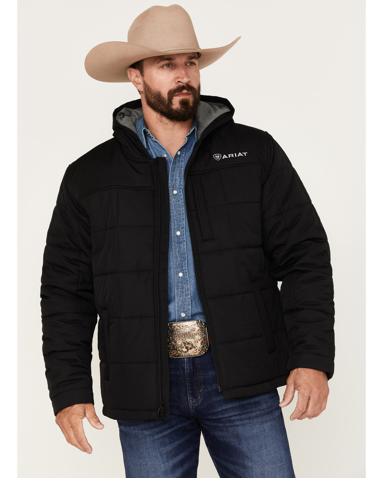 Ariat Men's Crius Insulated Hooded Jacket | Sheplers