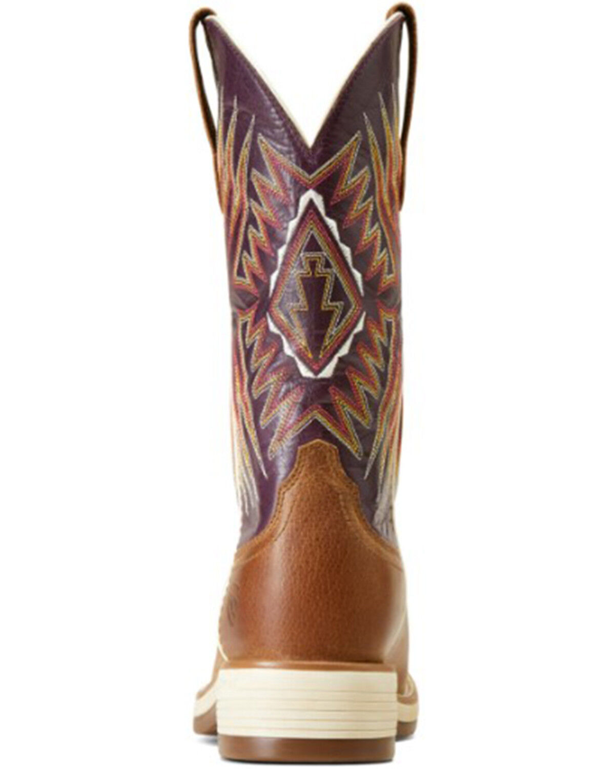 Image #3 - Ariat Women's Ridgeback Western Performance Boots - Broad Square Toe, Brown, hi-res