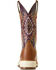 Ariat Women's Ridgeback Western Performance Boots - Broad Square Toe, Brown, hi-res