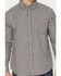 Image #3 - Ariat Men's FR Koufax Logo Long Sleeve Button-Down Work Shirt, Black/white, hi-res