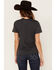 Wrangler Women's Desert Steer Head Graphic Tee, Black, hi-res