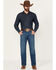 Image #1 - Wrangler Vintage Collection Men's Heritage Medium Wash Regular Fit Stretch Denim Jeans, Medium Wash, hi-res