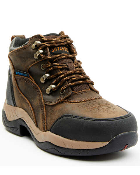 Shyanne Women's Shy Endurance Waterproof Hiking Boots - Round Toe , Chocolate, hi-res