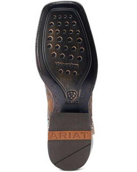 Image #5 - Ariat Men's Carlsbad Adobe Western Boots - Broad Square Toe, Brown, hi-res