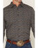 Image #3 - Gibson Trading Co Men's After Hours Medallion Print Long Sleeve Button-Down Western Shirt, Navy, hi-res