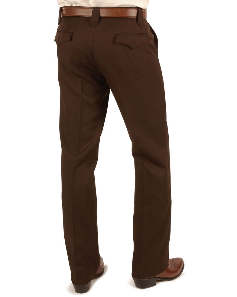 Circle S Men's Lubbock Xpand Pants, Chocolate, hi-res