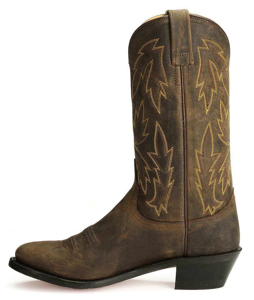 Old West Apache Leather Cowgirl Boots | Sheplers