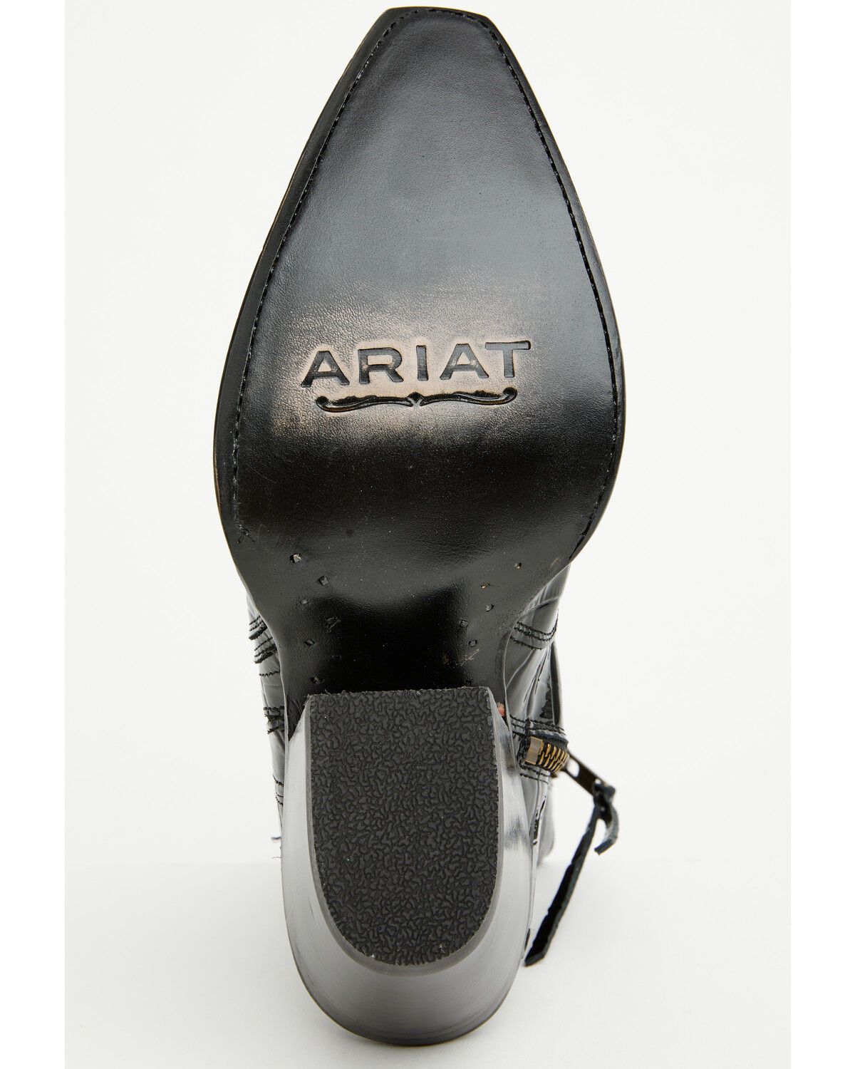 Image #7 - Ariat Women's Jade Crocodile Print Western Booties - Snip Toe, Black, hi-res