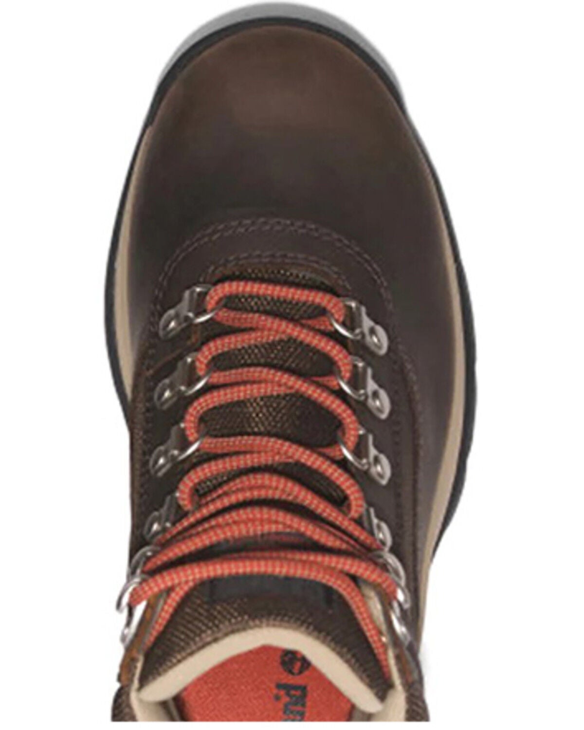 Image #4 - Timberland Pro Women's White Ledge Waterproof Hiking Boots - Soft Toe, Chocolate, hi-res
