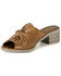 Image #3 - Diba True Women's Know How Leather Bow Sandals, Tan, hi-res