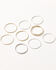 Image #1 - Shyanne Women's Multi Bangle Set - 9 Piece, Multi, hi-res