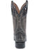 Image #4 - Corral Men's Distressed Cut Out Western Boots - Broad Square Toe, Black, hi-res