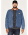 Brixton Men's Utopia Jacket, Light Blue, hi-res
