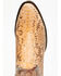 Image #6 - Cody James Men's Exotic Python Western Boots - Round Toe, Camel, hi-res