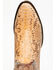 Cody James Men's Exotic Python Western Boots - Round Toe, Camel, hi-res
