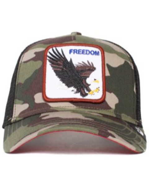 Goorin Bros Men's Freedom Eagle Camo Print Baseball Cap, Camouflage, hi-res