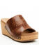 Image #1 - Corkys Women's Saddle Up Sandals, Brown, hi-res