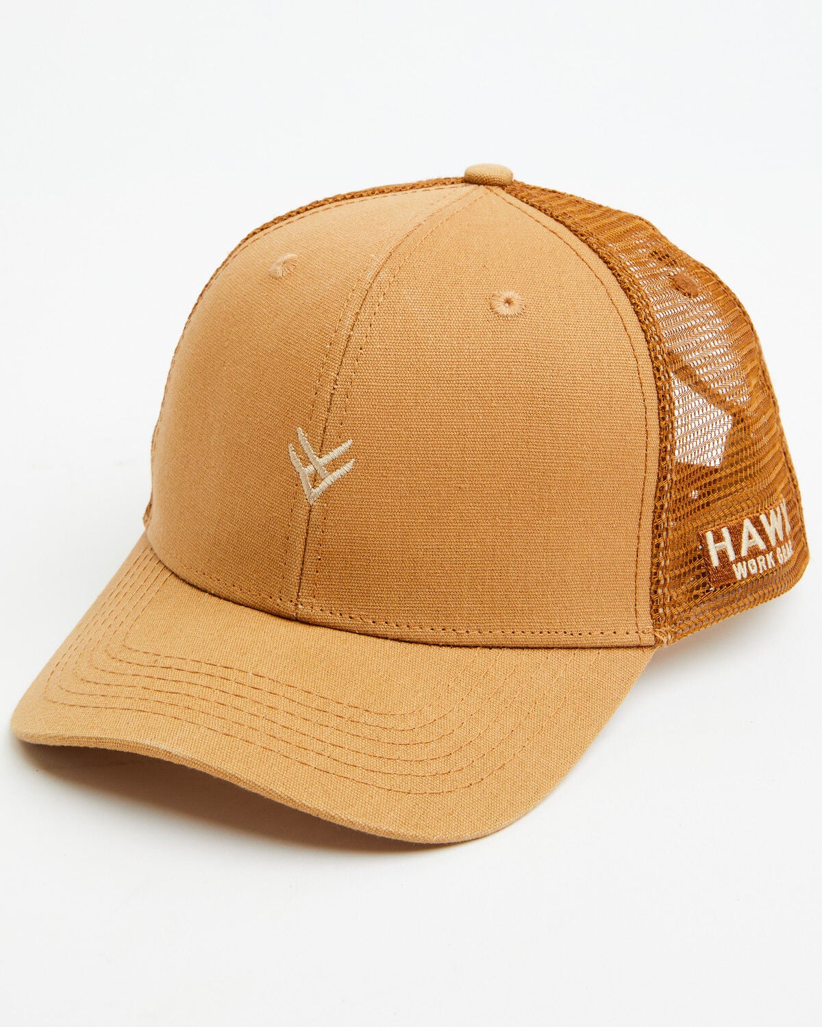 Image #1 - Hawx Men's Simple Logo Ball Cap, Pecan, hi-res
