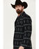 Image #2 - Rock & Roll Denim Men's Southwestern Print Modern Fit Sportcoat , Black, hi-res