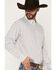 Image #2 - Ariat Men's Boot Barn Exclusive Franz Geo Print Long Sleeve Button-Down Western Shirt - Big, White, hi-res