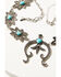 Image #2 - Shyanne Women's Desert Charm Flower Squash Blossom Necklace, Silver, hi-res