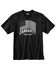 Image #1 - Carhartt Men's Relaxed Fit Midweight Short Sleeve Graphic Work T-Shirt, Black, hi-res
